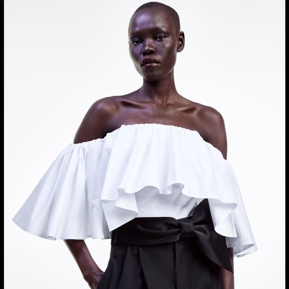 Zara Off the Shoulder Top